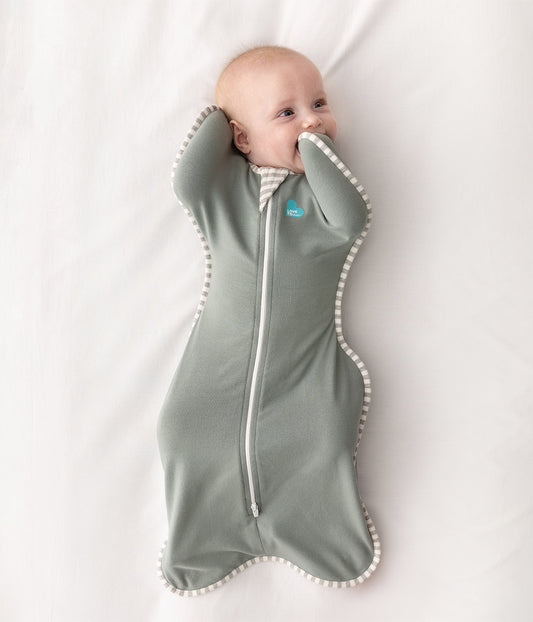 Swaddle Up Starter-Set 1,0 TOG Tiefes Oliv | Sand | Grau