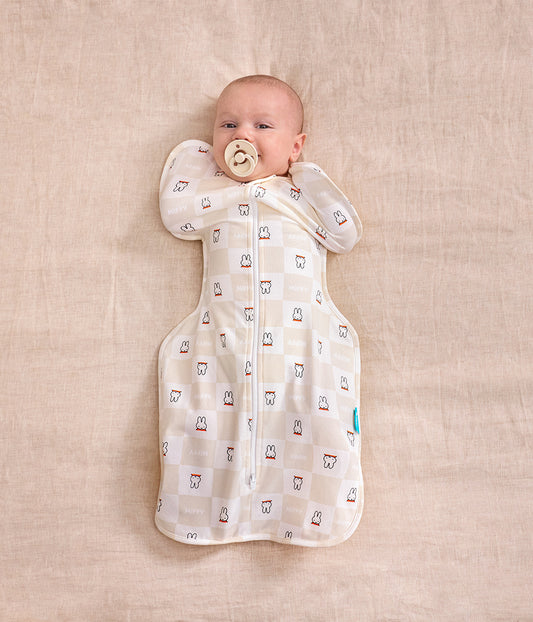 Swaddle Up™ Pucksack 1.0 TOG Baumwolle Birke Miffy Karomuster
