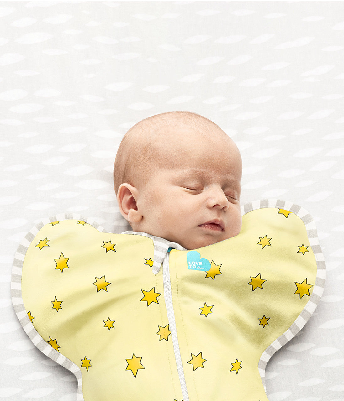 Swaddle Up™ Pucksack Leicht (24-27°C) Gelb Superstar Viskose aus Bambus