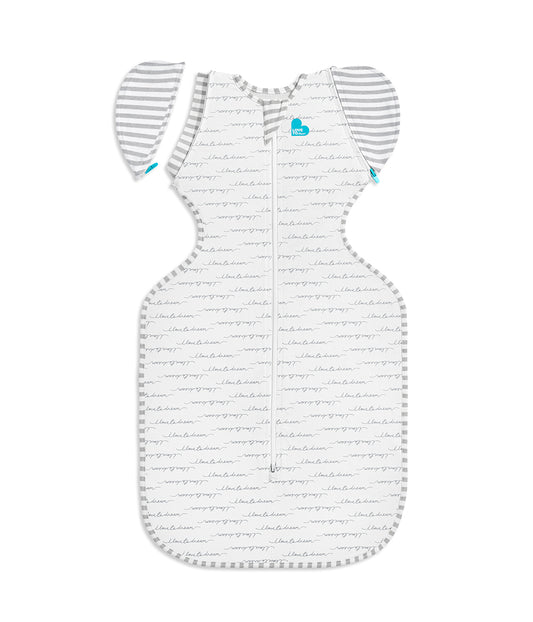 Swaddle Up™ Übergangspucksack 1.0 TOG Baumwolle Weiß Träumer