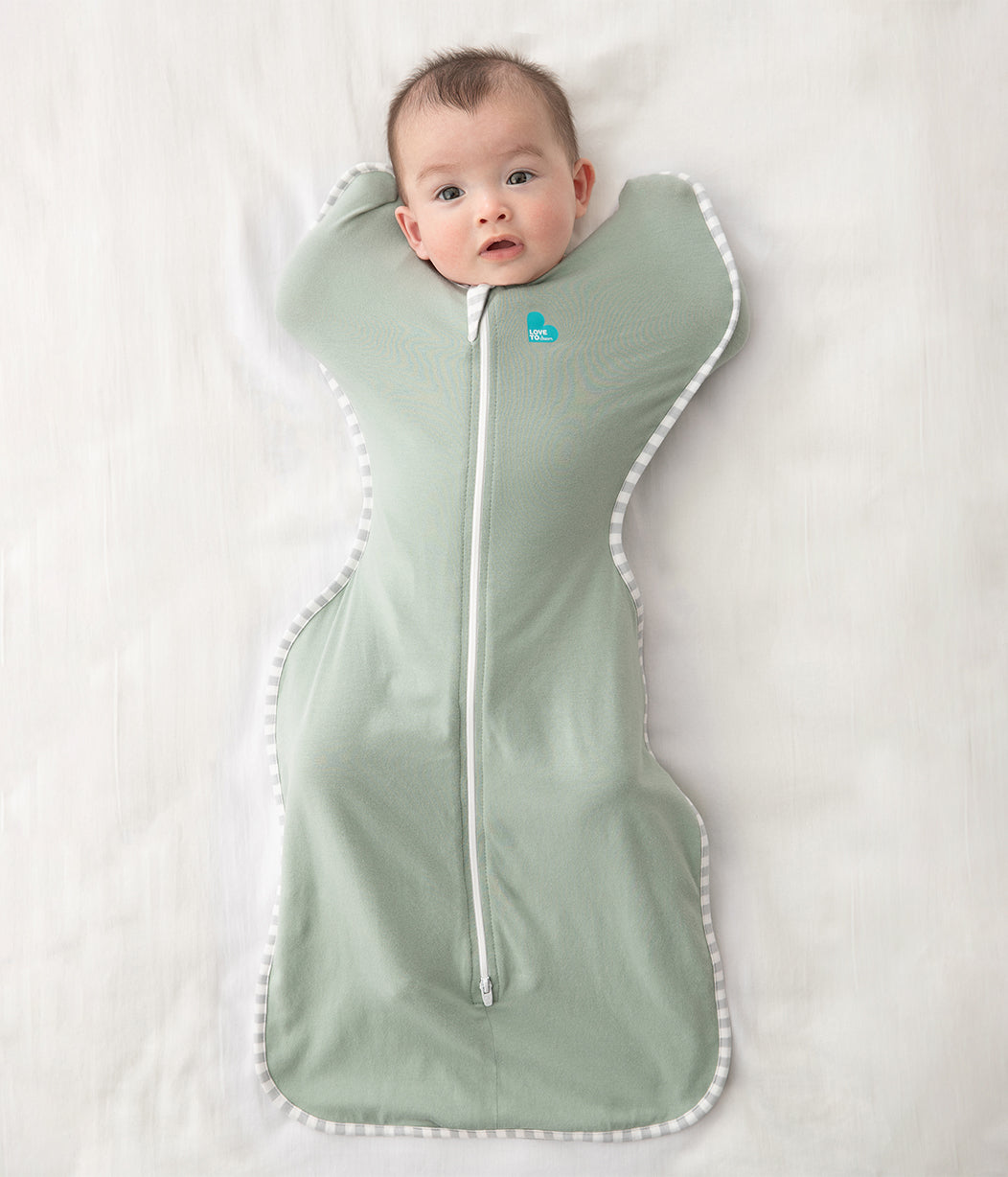 Swaddle Up Pucksack 0.2 TOG Baumwolle Oliv  Love to Dream EU