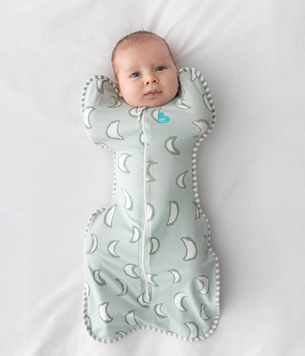 Swaddle Up™ Pucksack Gemäßigt (20-24°C) Oliv Eklipse Baumwolle