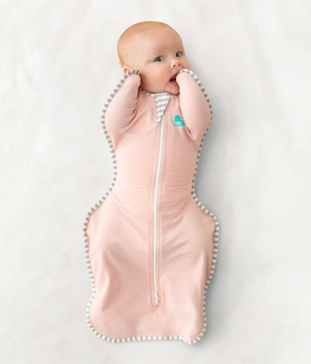 Swaddle Up™ Pucksack Gemäßigt (20-24°C) Altrosa Baumwolle