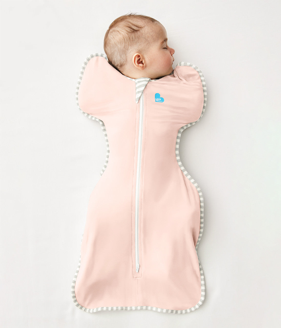 Swaddle Up™ Pucksack Leicht (24-27°C) Rosa Baumwolle