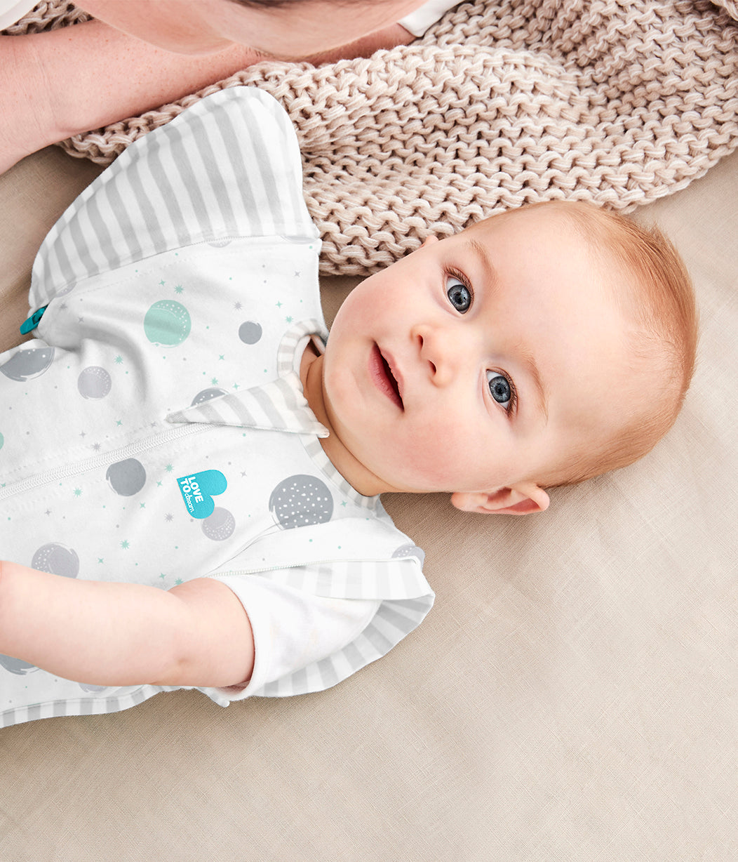 Swaddle Up™ Übergangspucksack Leicht Weiß