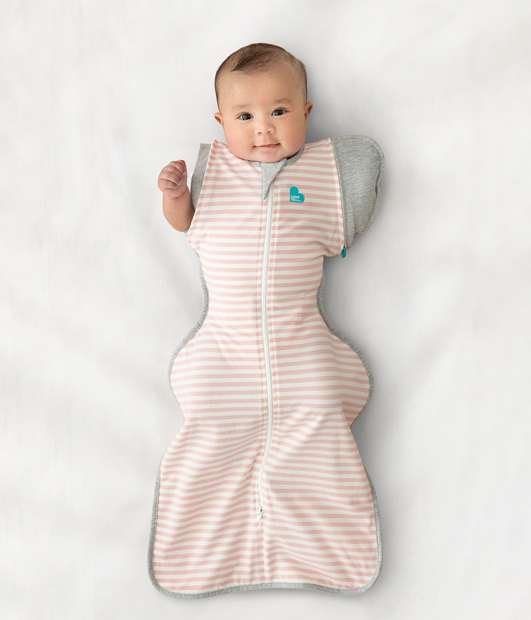 Swaddle Up™ Übergangspucksack Gemäßigt (20-24°C) Altrosa Baumwolle