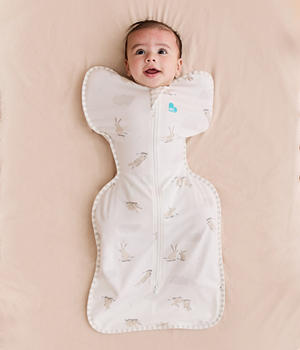 Swaddle Up Starter Set | 1.0 TOG | White Clouds Bunnies | White Dreamer | Oat