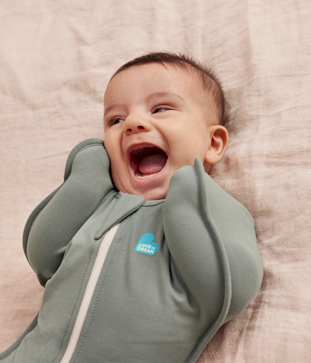 Swaddle Up™ Pucksack 1.0 TOG Viskose aus Bambus Tiefes Oliv