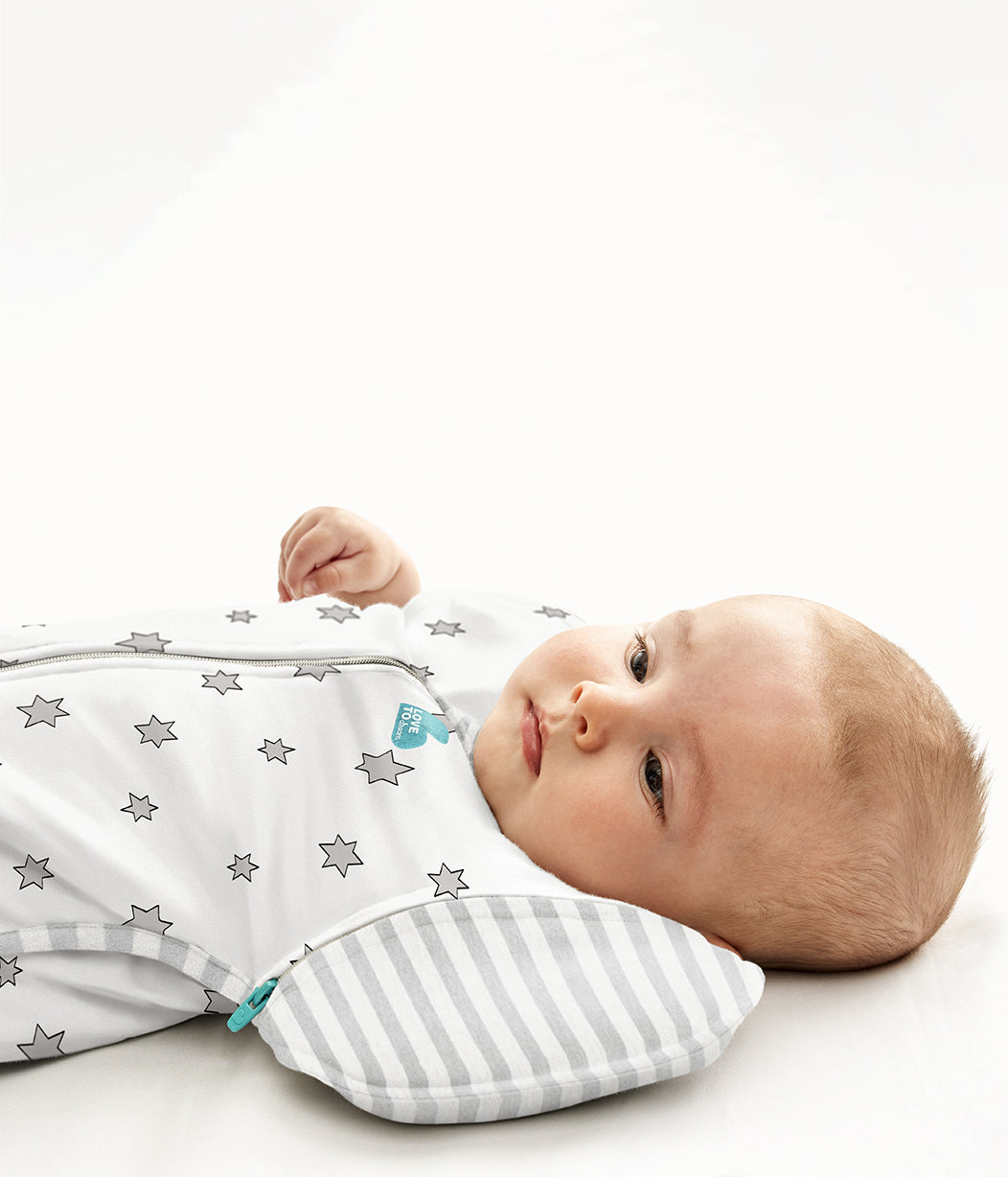 Swaddle Up™ Übergangspucksack Bambus Leicht Sahne-Superstar