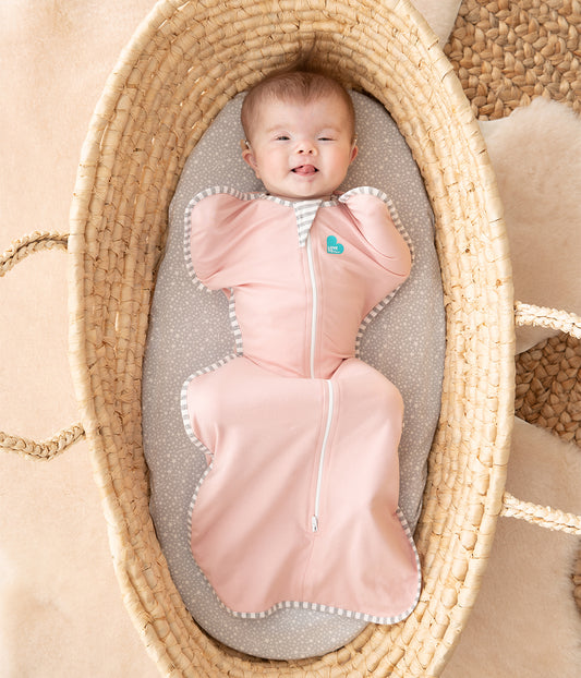 Swaddle Up™ Pucksack 1.0 TOG Baumwolle Altrosa
