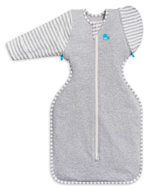 Swaddle Up™ Übergangspucksack 1.0 TOG Baumwolle Grau