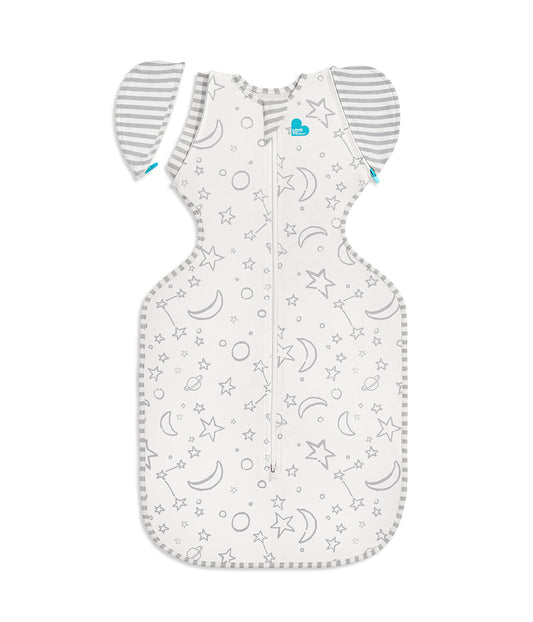 Swaddle Up™ Übergangspucksack 1.0 TOG Bambusviskose Creme Sterne und Mond