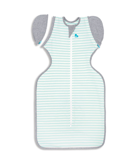 Swaddle Up™ Übergangspucksack 1.0 TOG Baumwolle Mintgrün