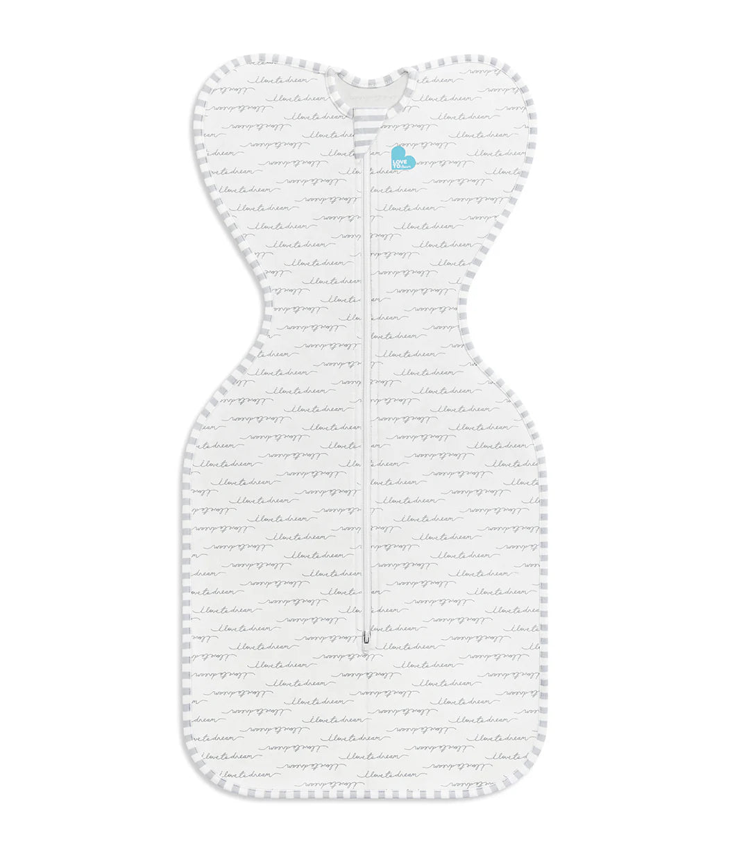 Swaddle Up Starter-Set | 1,0 TOG | Weiß Wolken Häschen | Weiß Träumer | Sand