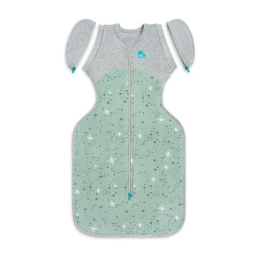 Swaddle Up™ Übergangspucksack 1.5 TOG Baumwolle Oliv Nordstern