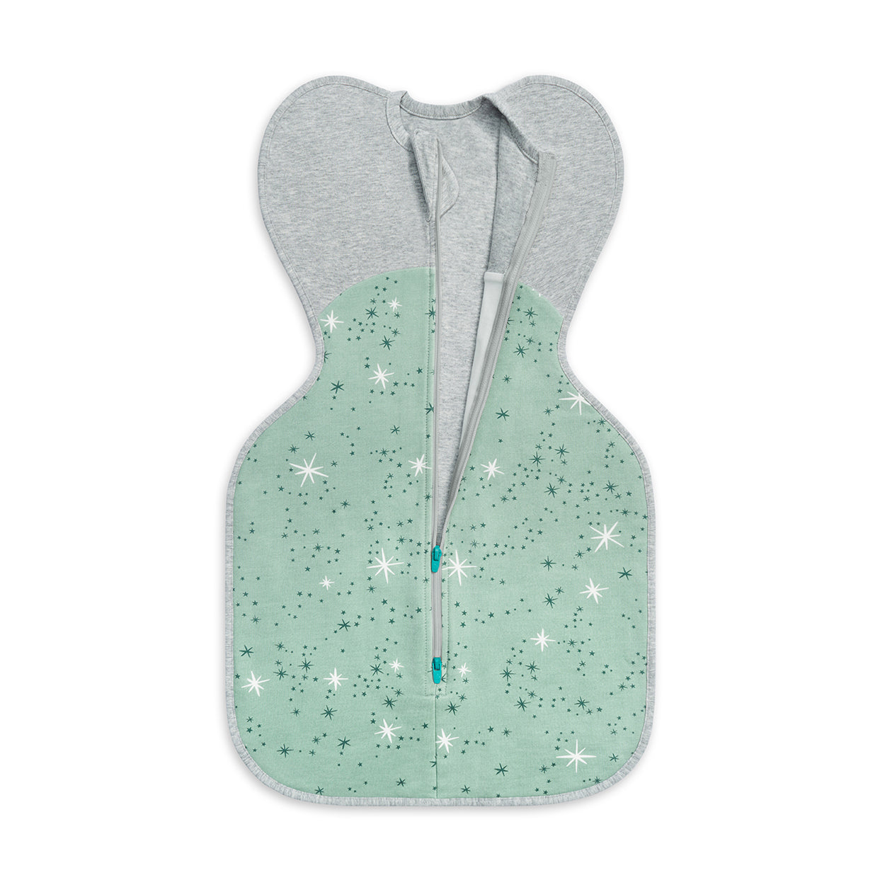 Swaddle Up™ Pucksack Mild (18-24°C) Oliv Nordstern Baumwollfleece