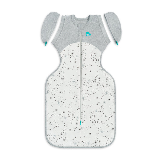 Swaddle Up™ Übergangspucksack 1.5 TOG Baumwolle Weiß Nordstern