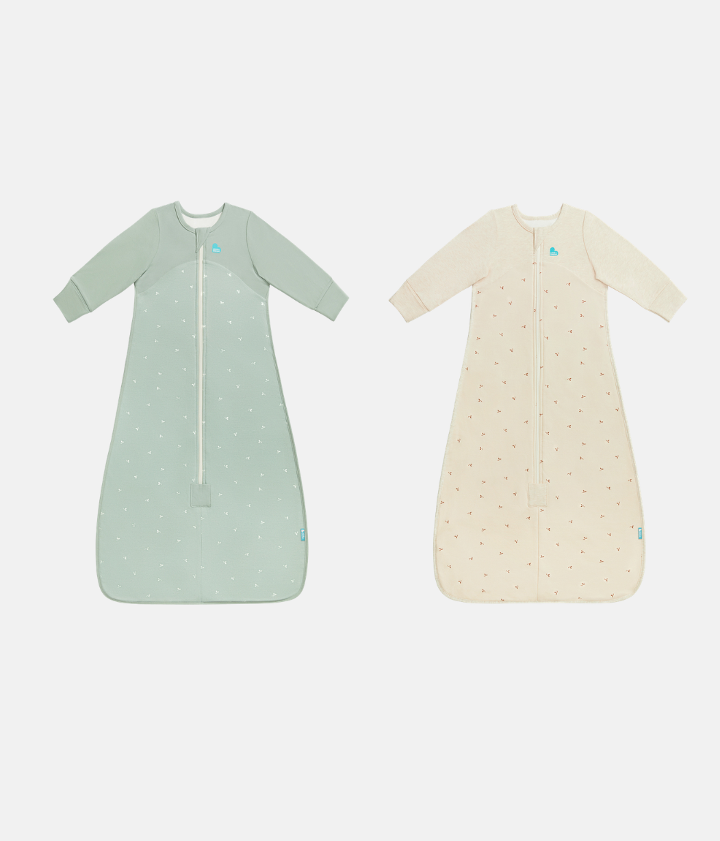 Schlafsack-Set | 1,5 TOG | Oliv Zweige | Naturmeliert Zweige