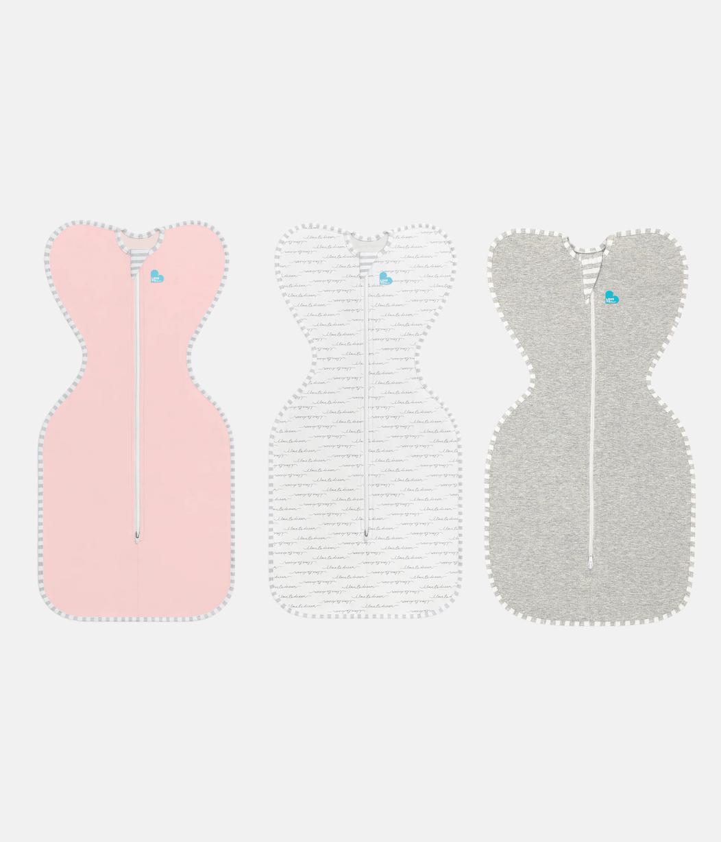 Swaddle Up Starter-Set 1,0 TOG Altrosa | Grau | Weiss Traeumer