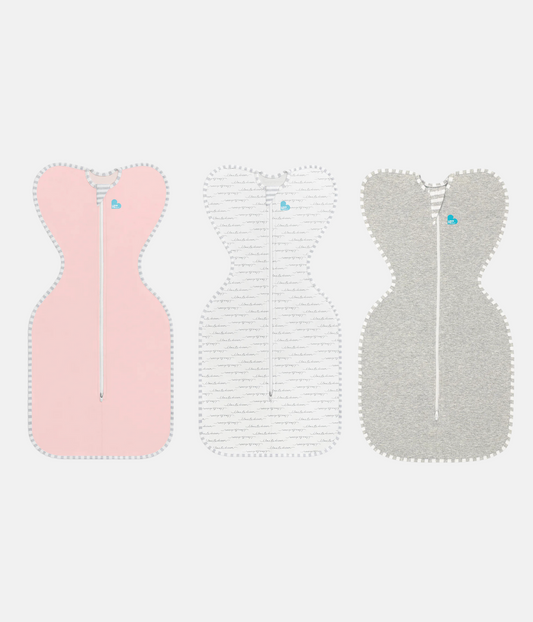 Swaddle Up Starter-Set 1,0 TOG Altrosa | Grau | Weiss Traeumer