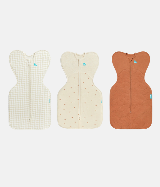 Swaddle Up Starter Set | 1.0 TOG | White Clouds Bunnies | White Dreamer | Oat