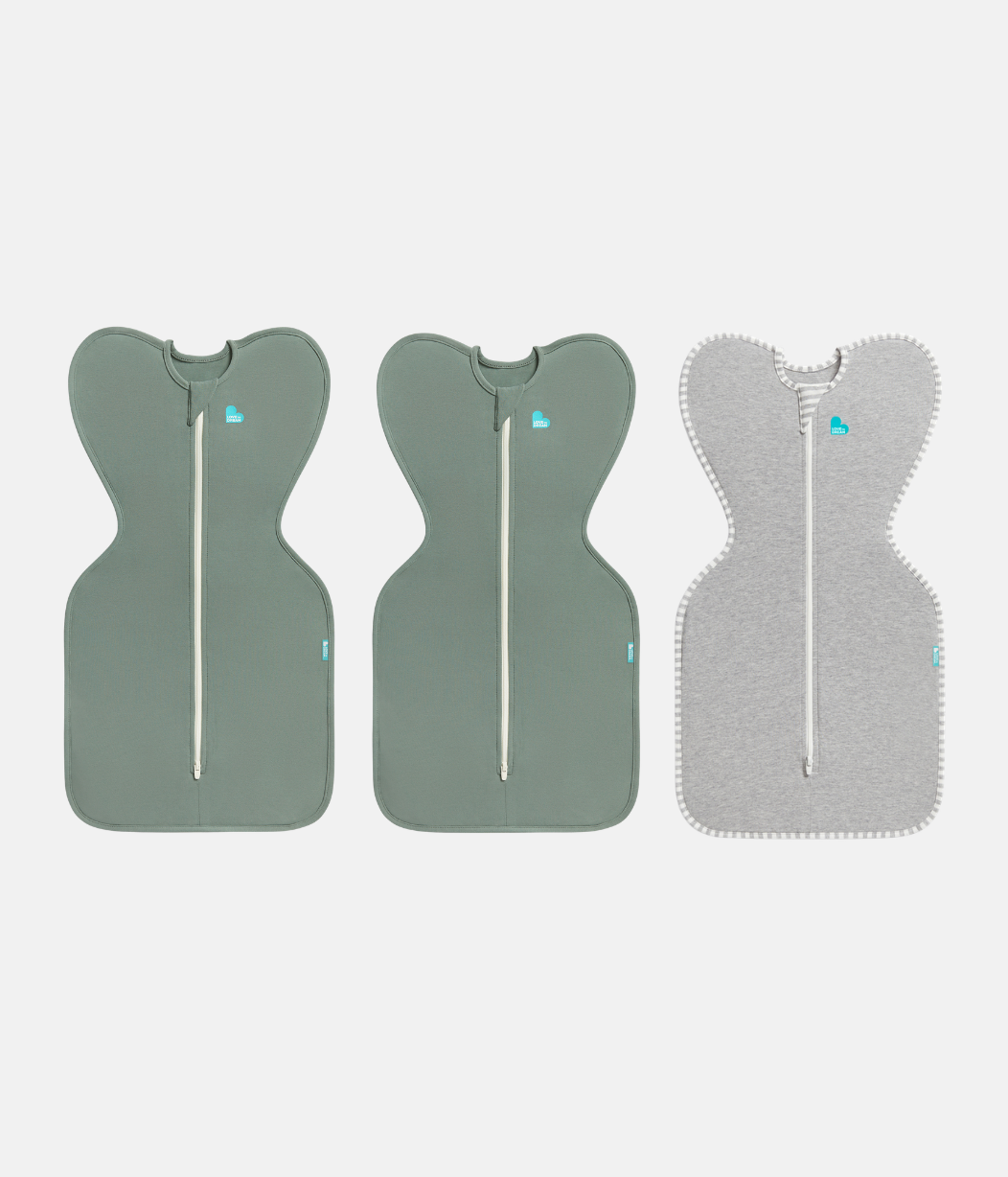 Swaddle Up Starter Set | 1.0 TOG | White Clouds Bunnies | White Dreamer | Oat