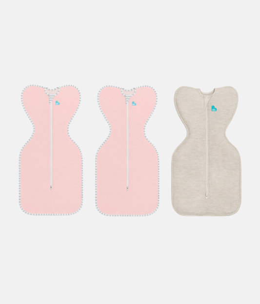 Swaddle Up Starter Set | 1,0 TOG | Altrosa 2 | Naturmeliert