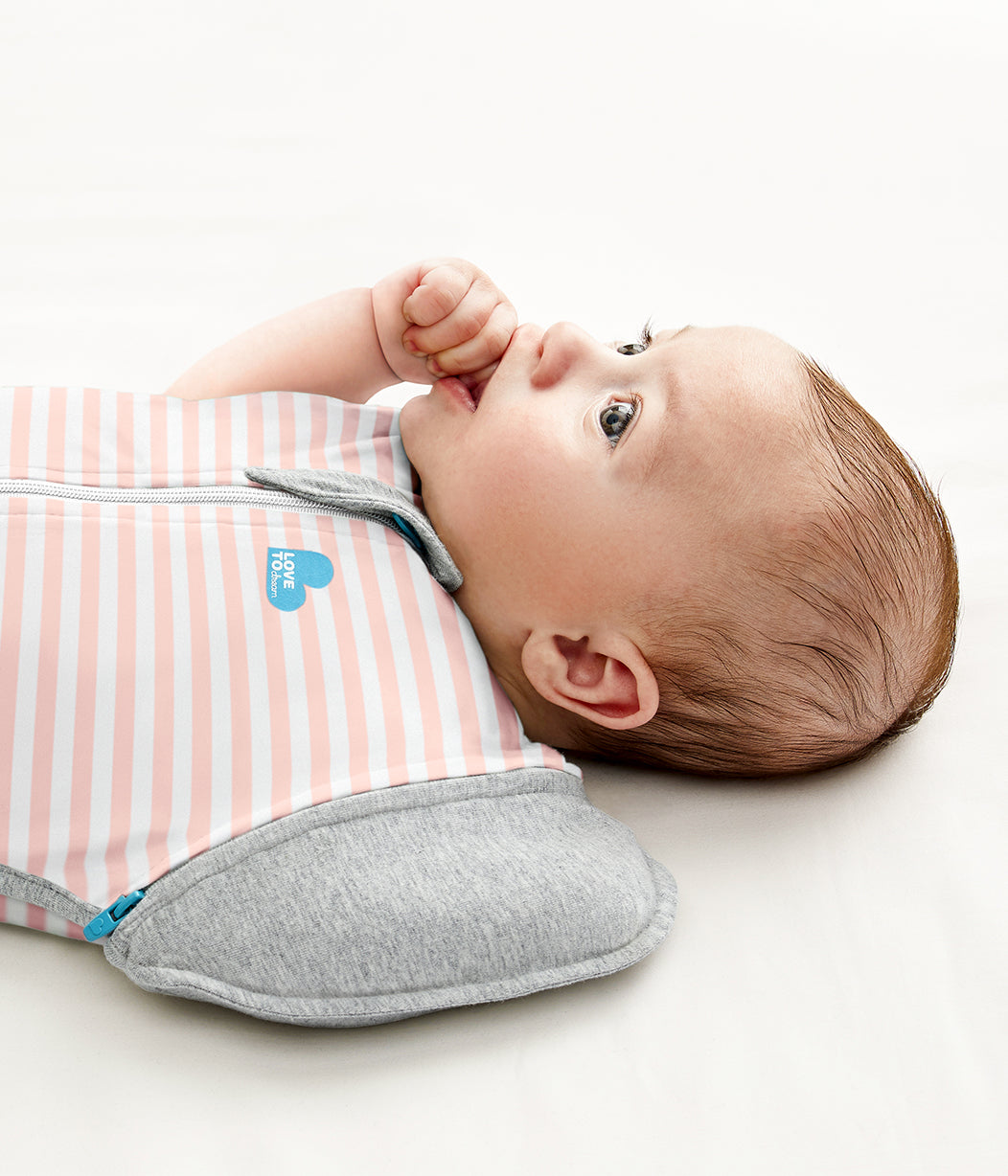 Swaddle Up™ Übergangspucksack Gemäßigt (20-24°C) Altrosa Baumwolle