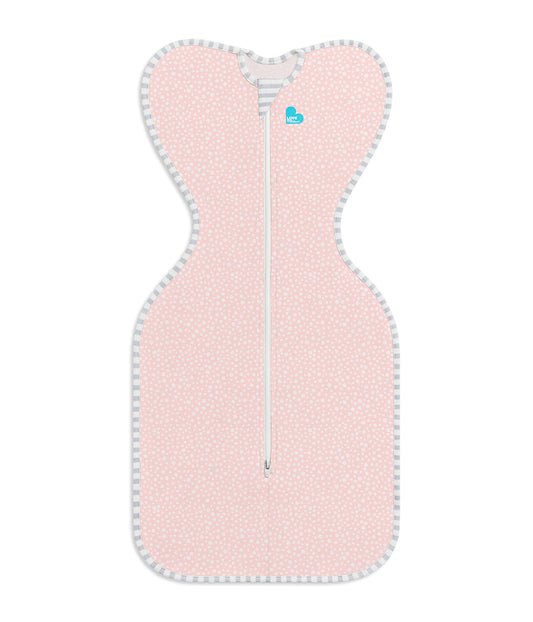 Swaddle Up™ Pucksack 1.0 TOG Bambusviskose Rosa Gepunktet