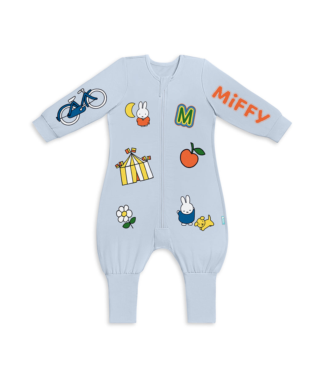 Schlafanzug langarm 1.0 TOG Baumwolle Blau Miffy Motiv