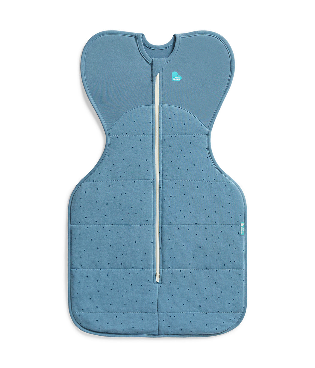 Swaddle Up Starter Bundle | 1,5 | 2,5 | 3,5 TOG | Marineblau Funkelstern | Sturmblau Steinchen | Marineblau Stern