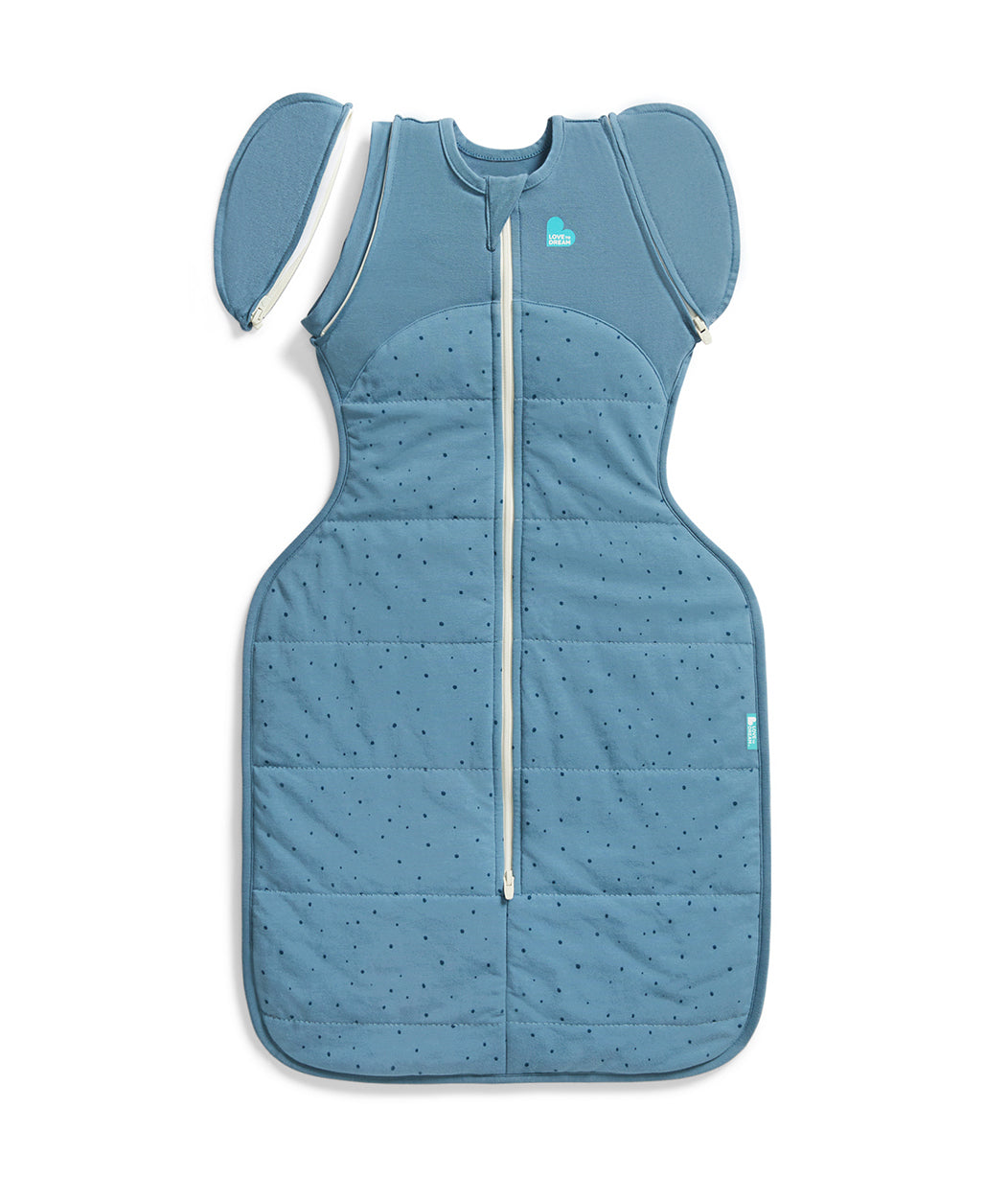 Transitioning Bundle | 1.5 | 2.5 TOG | Marine Twinkle Embroidery | Storm Blue Pebbles