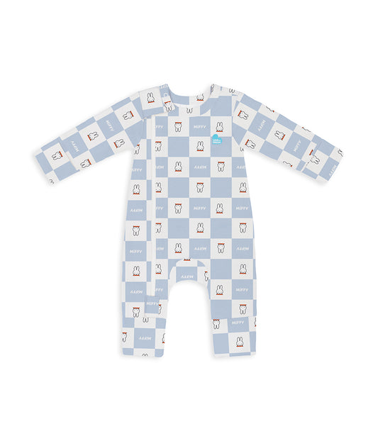 Romper Cotton Blue Miffy Checker