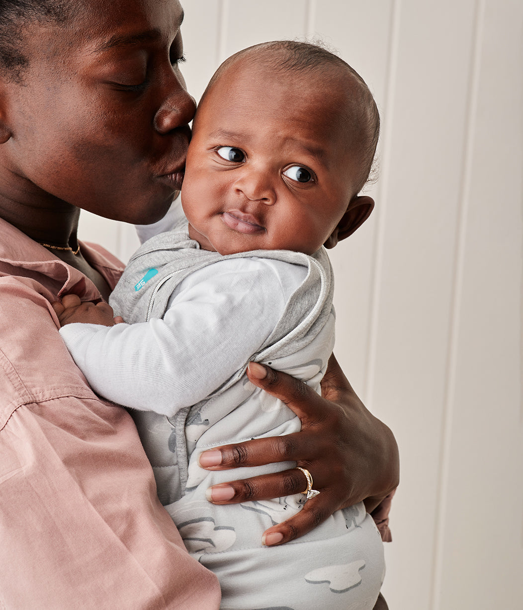 Swaddle Up™ Übergangspucksack Kalt (14-16°C) Grau Südpol Gesteppte Baumwolle