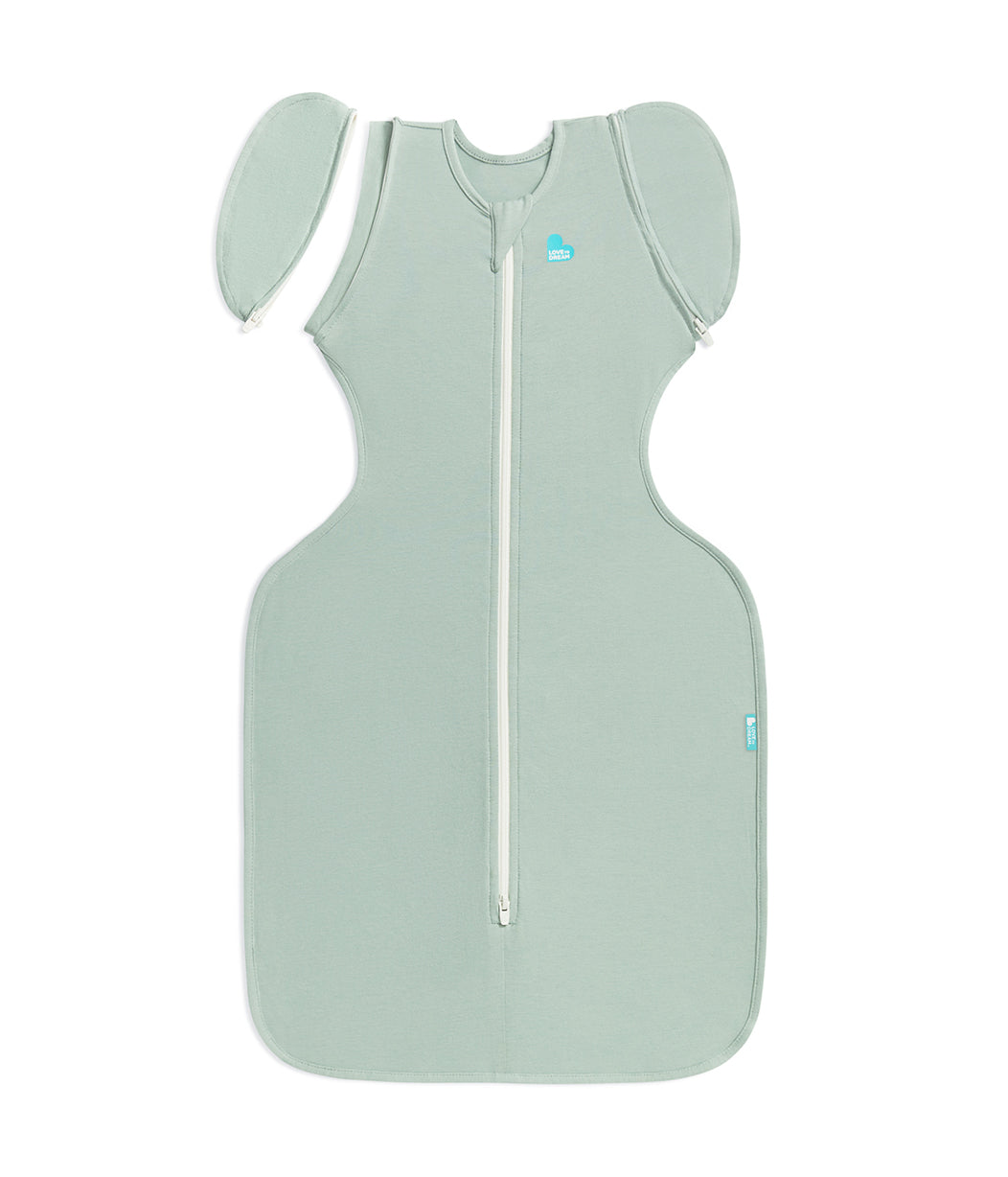 Swaddle Up™ Übergangspucksack 0.2 TOG Baumwolle Oliv