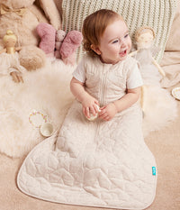 Sleep Bag Sleeveless 2.5 TOG Cotton Oatmeal Starturn Quilted