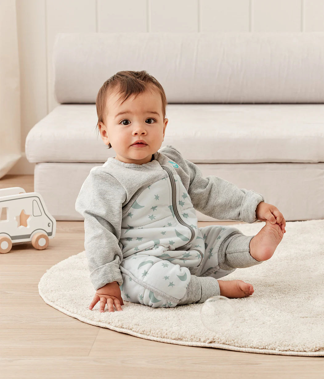 Baby Schlafsack Mit Füßen 1 Tog – Langarm, Aus Gekämmter Baumwolle, Für Jungen & Mädchen