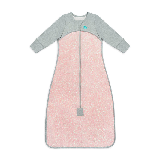 Schlafsack 1.0 TOG Baumwolle Rosa Sternenstaub