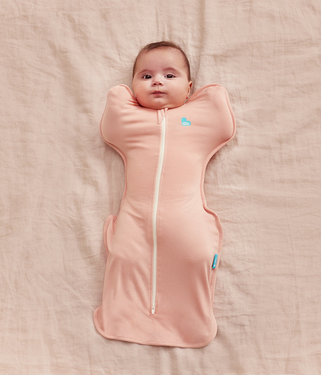 Swaddle Up™ Pucksack 0.2 TOG Baumwolle Zartrosa