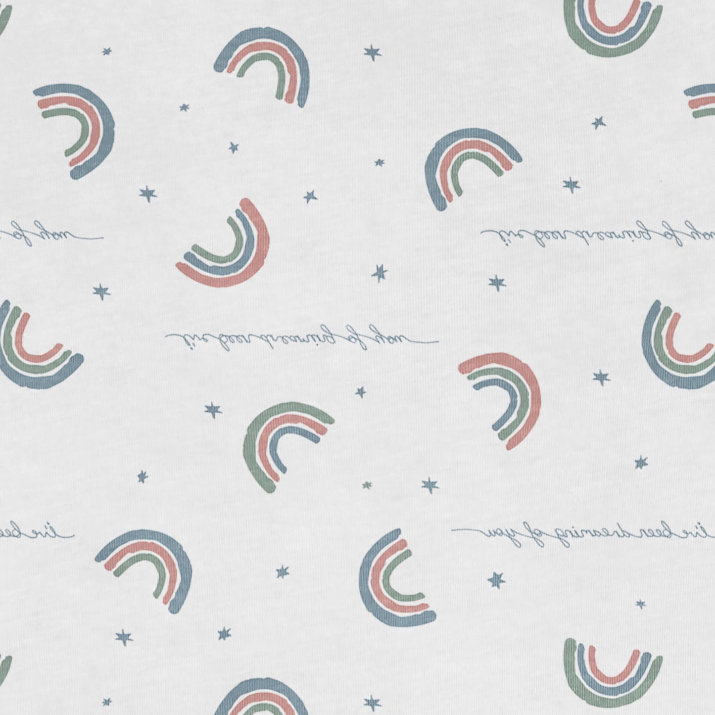 Swaddle Up™ Transition Bag 1.0 TOG Cotton White Rainbow Dream