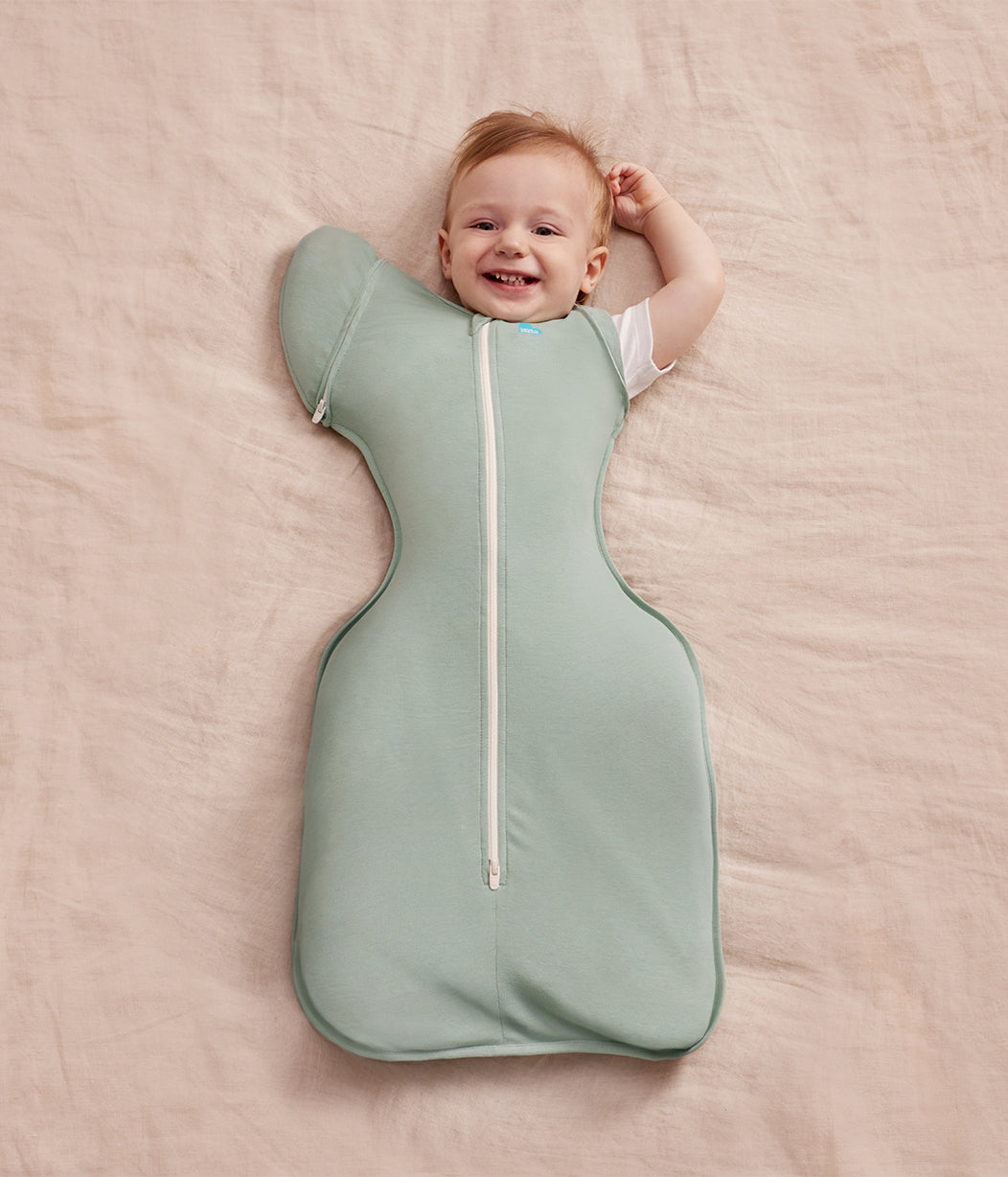 Swaddle Up™ Übergangspucksack 0.2 TOG Baumwolle Oliv