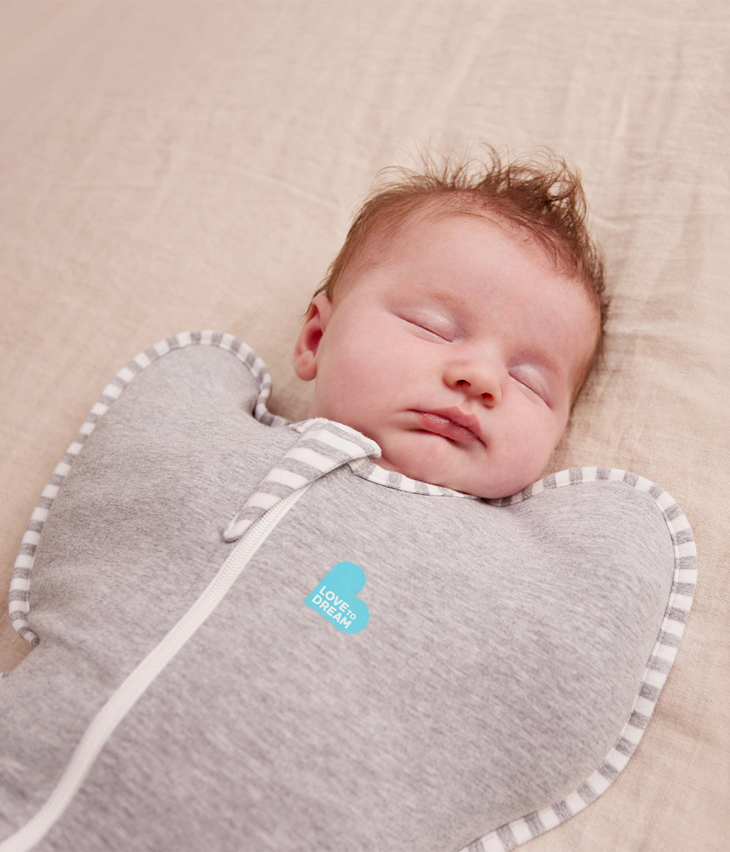 Swaddle Up™ Pucksack 1.0 TOG Baumwolle Grau