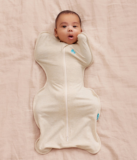 Swaddle Up™ Pucksack 1.0 TOG Baumwolle Naturmeliert