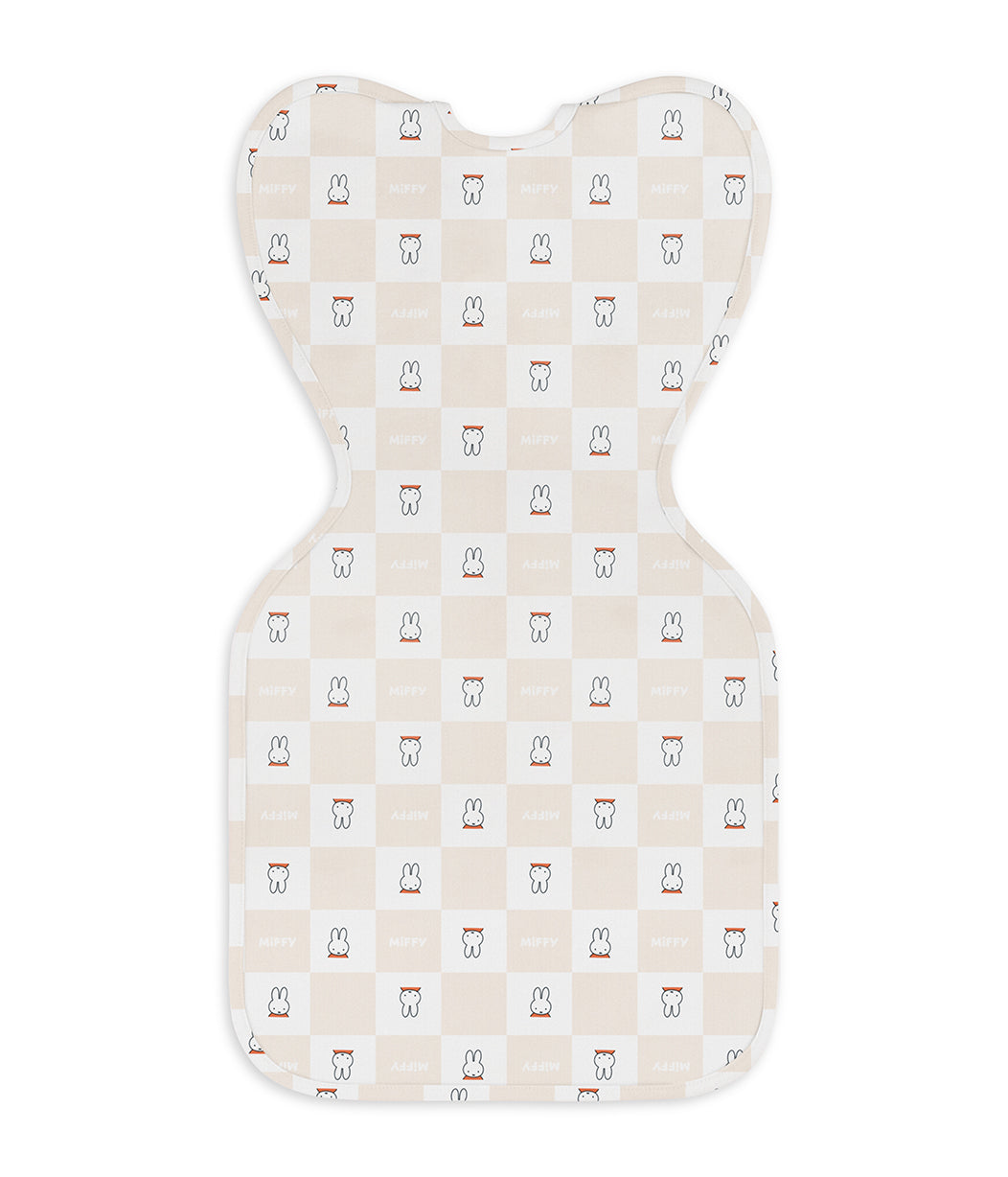 Swaddle Up™ Pucksack 1.0 TOG Baumwolle Birke Miffy Karomuster