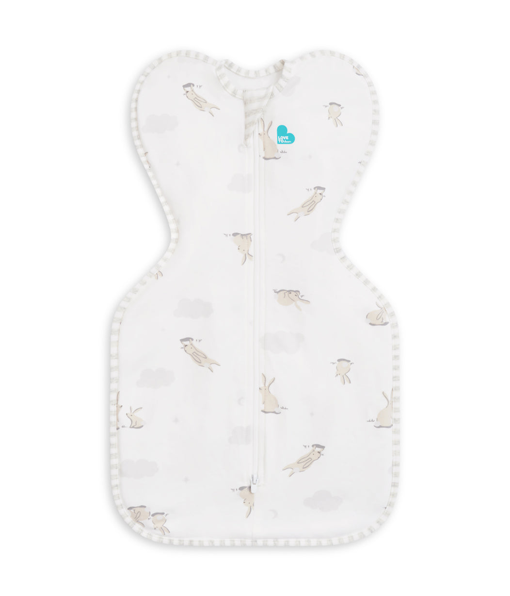 Swaddle Up Starter Set | 1.0 TOG | White Clouds Bunnies | White Dreamer | Oat