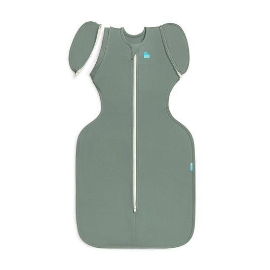 Swaddle Up™ Übergangspucksack 1.0 TOG Baumwolle Tiefes Oliv