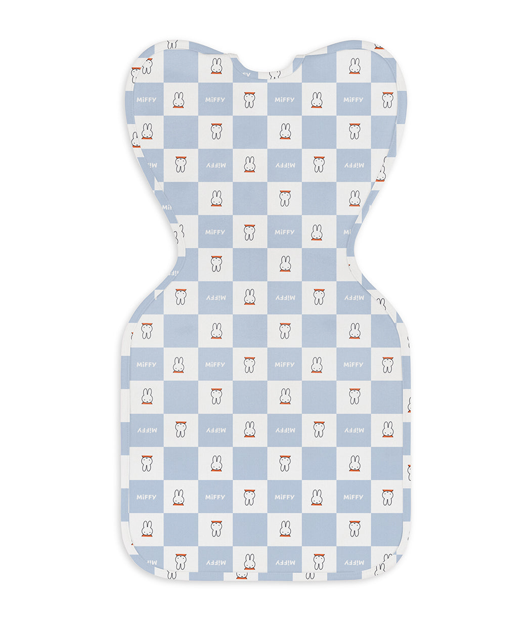 Swaddle Up™ Pucksack 1.0 TOG Baumwolle Blau Miffy Karomuster
