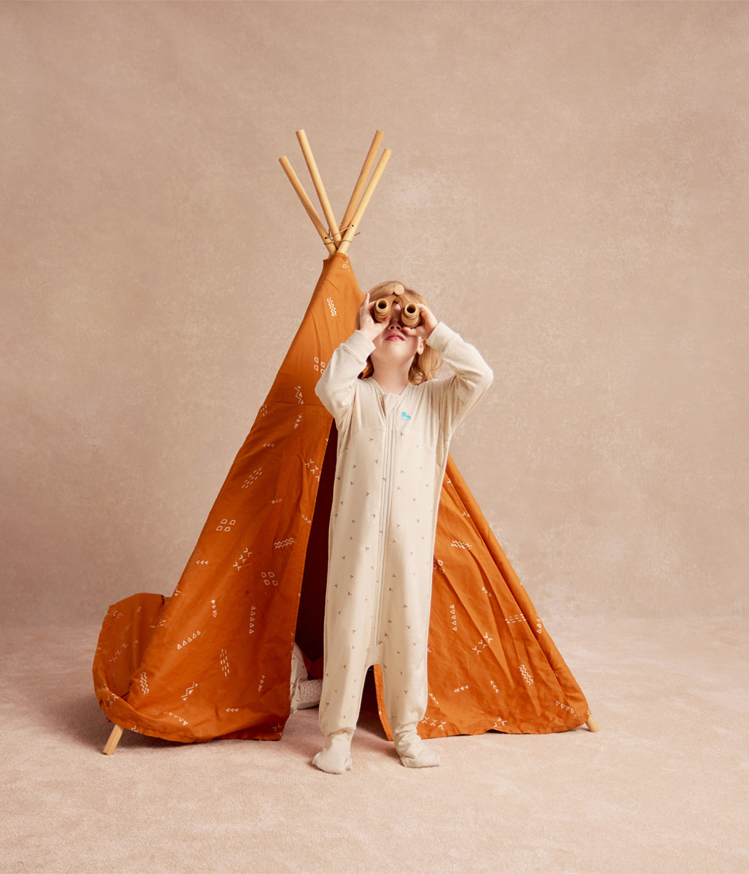 Swaddle Up™ 1.0 TOG Cotton Dusty Blue Daydream