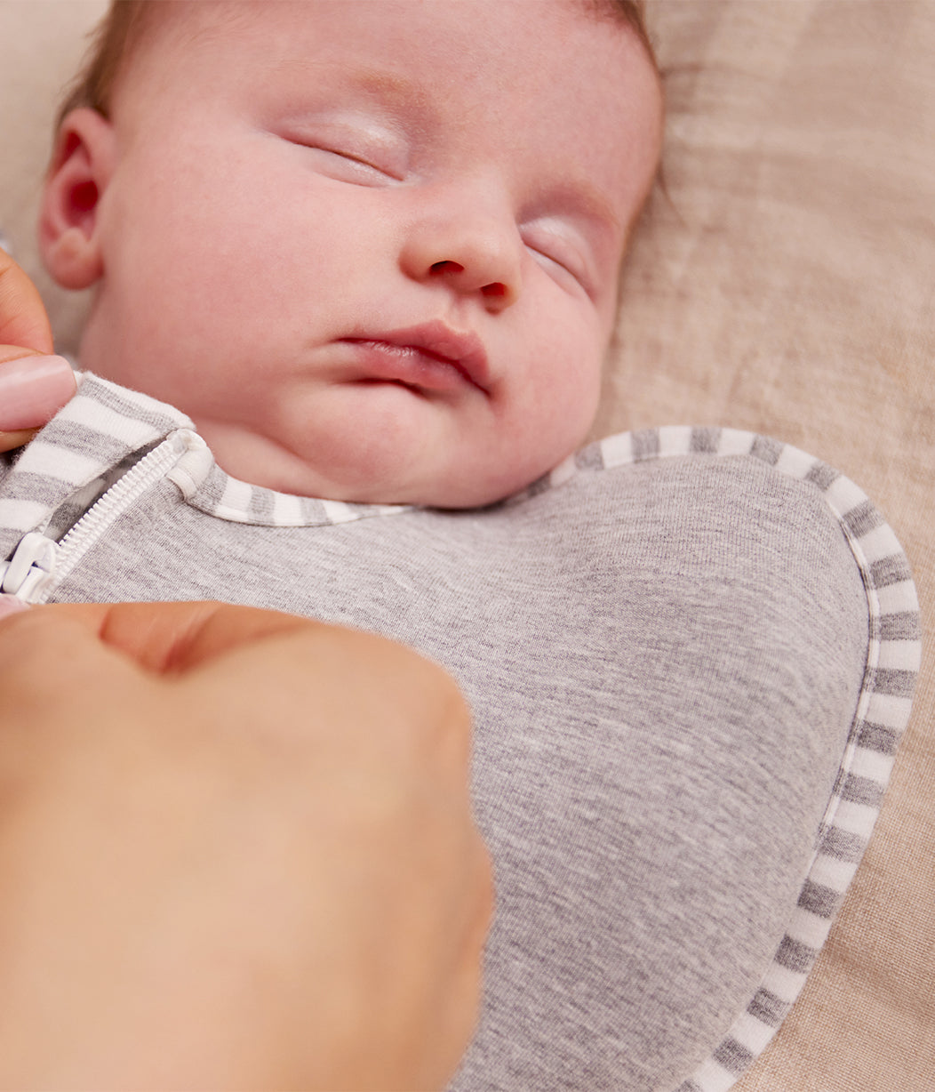 Swaddle Up™ Pucksack 1.0 TOG Baumwolle Grau
