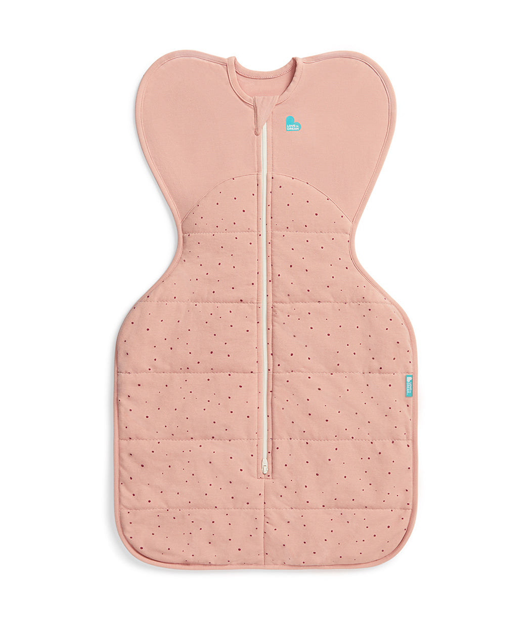 Swaddle Up™ Pucksack 2.5 TOG Baumwolle Rosa Steinchen